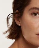 Pendientes de Diamantes Y Oro Blanco Eleganza