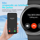 SmartWatch, relogio smartwatch com Ecrã tátil e Alexa, à prova d'água IP68, relogio smartwatch feminino e masculino, com modo esportivo e recebimento de notificações (preto)
