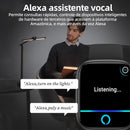 SmartWatch, relogio smartwatch com Ecrã tátil e Alexa, à prova d'água IP68, relogio smartwatch feminino e masculino, com modo esportivo e recebimento de notificações (preto)