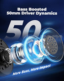 Havit Headphone Fone de Ouvido H2002d, Gamer, com Microfone, Falante 53mm, Plug 3, 5mm: compatível com XBOX ONE e PS4, HAVIT, HV-H2002d