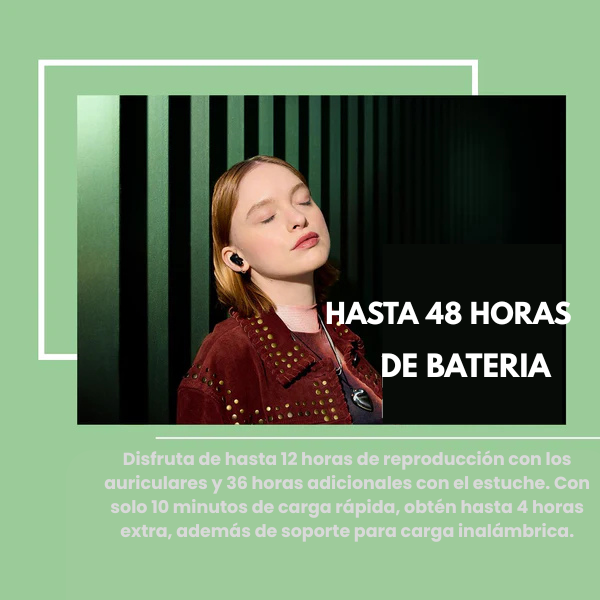 JBL, Auriculares Bluetooth, Live Beam 3, In-ear, Pantalla de 1,45", Cancelación de Ruido - Negro